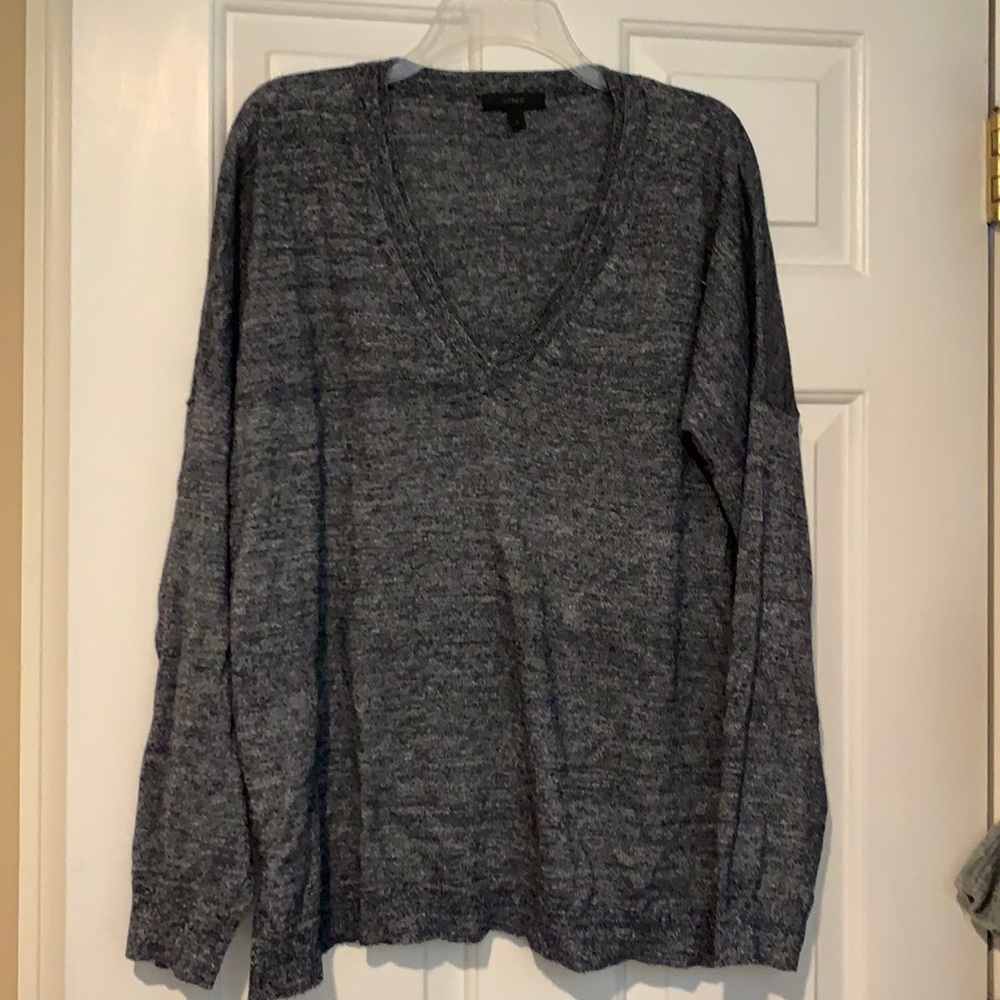 J.Crew v neck summer sweater sz L